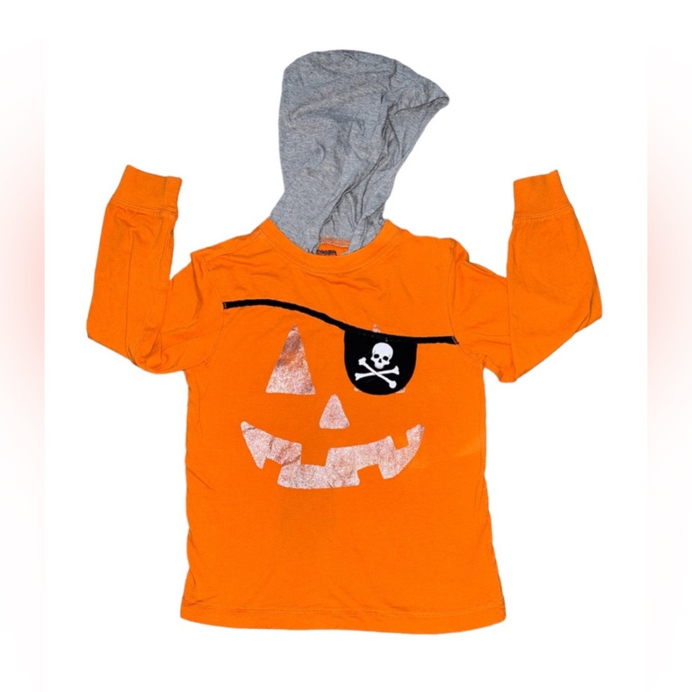 Vintage GYMBOREE Halloween 2014 pirate shirt hoodie 6